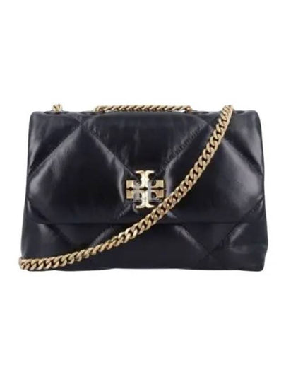 Kira Diamond Quilted Shoulder Bag Black - TORY BURCH - BALAAN 2