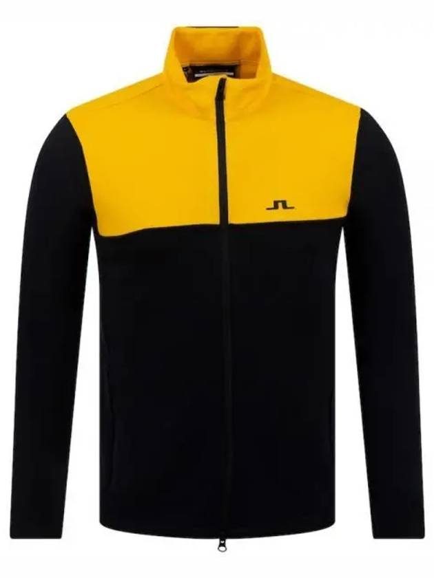 Banks mid layer zip-up jacket yellow black - J.LINDEBERG - BALAAN 2