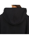 Le Brode Logo Cotton Hoodie Black - JACQUEMUS - BALAAN 8