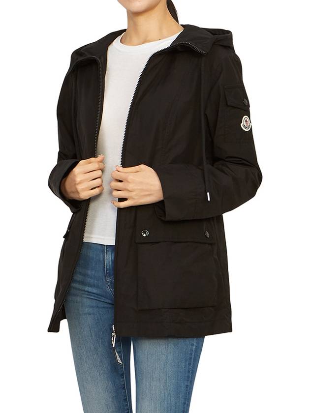 Leandro Women's Hooded Windbreaker 1A00133 549P3 999 - MONCLER - BALAAN 5