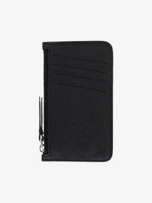 Stitch Zipper Card Wallet Black - MAISON MARGIELA - BALAAN 2