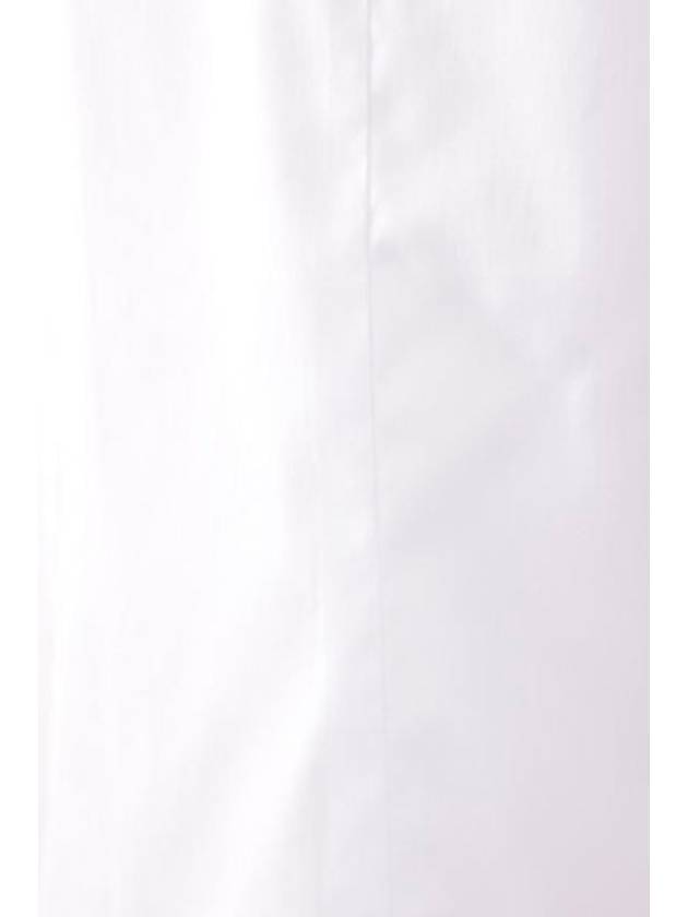 Twill Slim Fit Long Sleeve Shirt White - BRUNELLO CUCINELLI - BALAAN 4