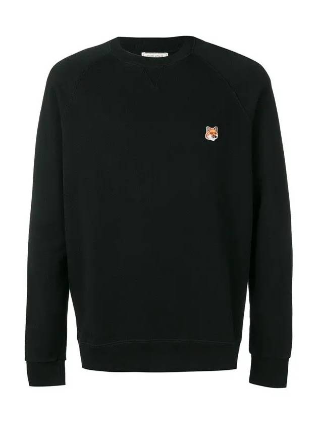 Fox Head Patch Classic Sweatshirt Black - MAISON KITSUNE - BALAAN 3