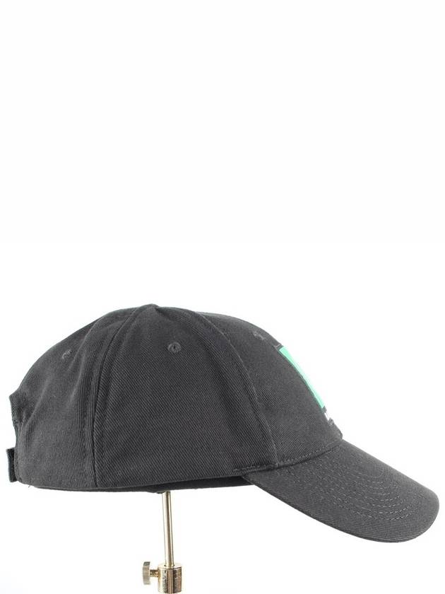 BB green logo ball cap L - BALENCIAGA - BALAAN 6