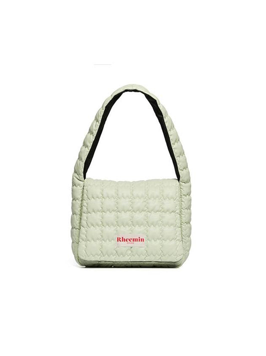 Biscuit Flap Big Nugget Shoulder Bag Mint Cream - RHEEMIN - BALAAN 2