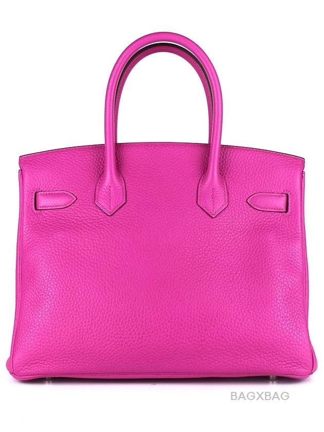 HM Birkin 30 Hot Pink Silver HM42BG010 - HERMES - BALAAN 3