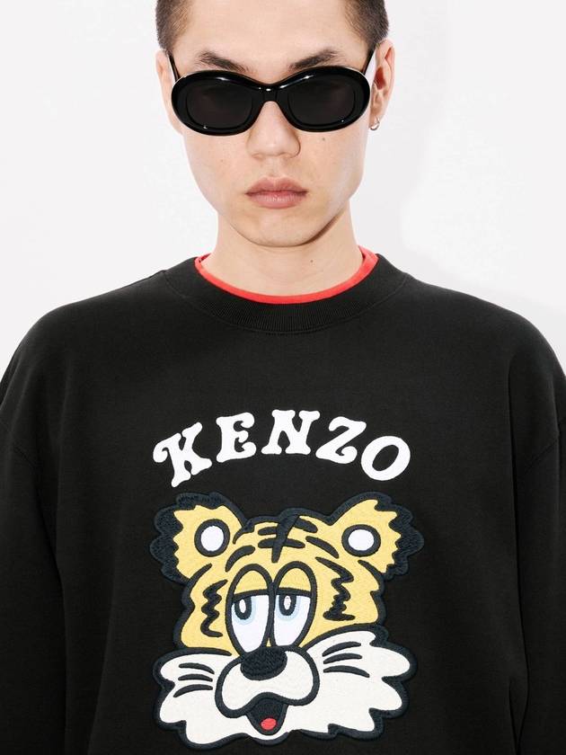 Verdy Market Genderless Embroidered Sweatshirt Black - KENZO - BALAAN 5