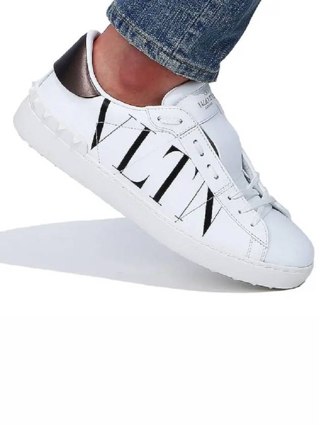 VLTN Logo Low Top Sneakers White - VALENTINO - BALAAN 9