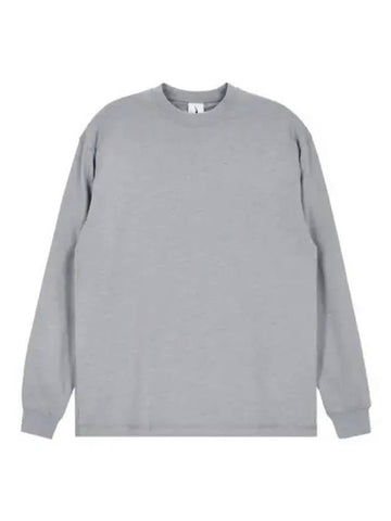 Wool Classic Long Sleeve T Shirt Matte Silver - NIKE - BALAAN 1