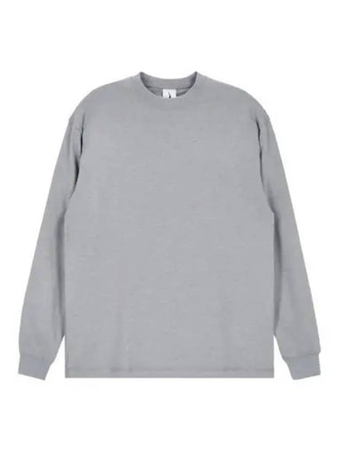 Wool Classic Long Sleeve T Shirt Matte Silver - NIKE - BALAAN 1