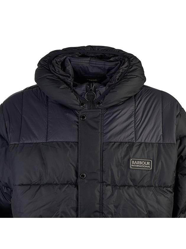 Logo Patch Padded Black - BARBOUR - BALAAN 5