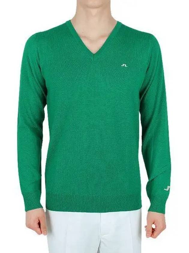 LYMANN Golf V neck knit GMKW08072 M376 1102830 - J.LINDEBERG - BALAAN 1