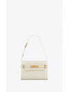 Manhattan Small Shoulder Bag Blanc Vintage - SAINT LAURENT - BALAAN 2