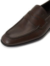 Men's Penny Leather Loafers Brown - TOD'S - BALAAN 8