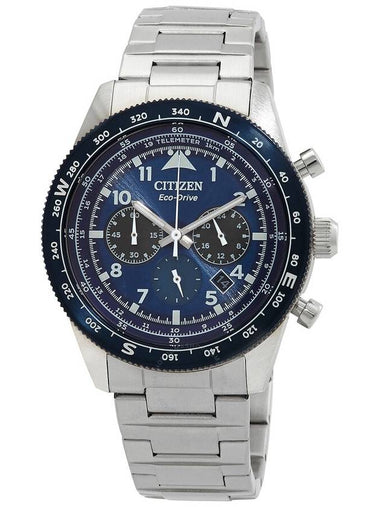 Citizen Chronograph Eco-Drive Blue Dial Men's Watch CA4554-84L - CITIZEN - BALAAN 1