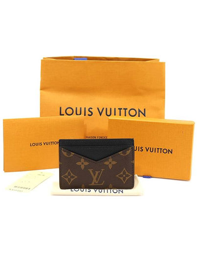 M60166 Monogram Macassar Canvas Neo Port Kart Card Wallet - LOUIS VUITTON - BALAAN 2