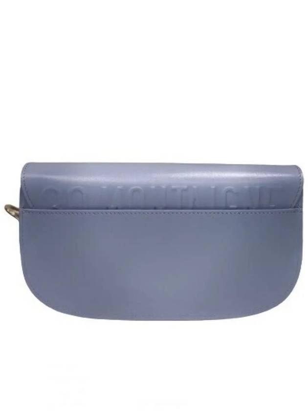 Bobby East West Calfskin Shoulder Bag Horizon Blue - DIOR - BALAAN 3