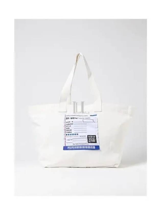 Big Name Tote Bag White - MAISON MIHARA YASUHIRO - BALAAN 2