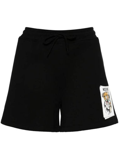 Moschino Shorts Black - MOSCHINO - BALAAN 1