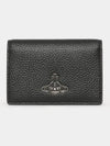 ORB Logo Half Wallet Black - VIVIENNE WESTWOOD - BALAAN 4