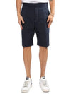 Men's Stitched Chino Shorts Navy - THOM BROWNE - BALAAN 3