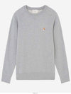 Fox Head Patch Classic Sweatshirt Grey Melange - MAISON KITSUNE - BALAAN 2