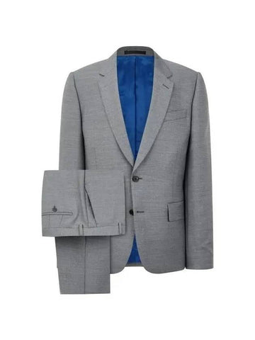 Tailored fit wool single suit gray 271959 - PAUL SMITH - BALAAN 1