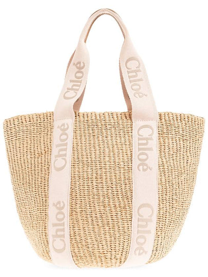 Woody Large Basket Tote Bag Beige - CHLOE - BALAAN 2