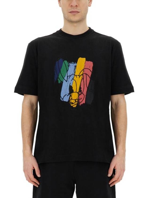 PS by short sleeve t-shirt M2R 675Y MP4538 79 BLACK - PAUL SMITH - BALAAN 1