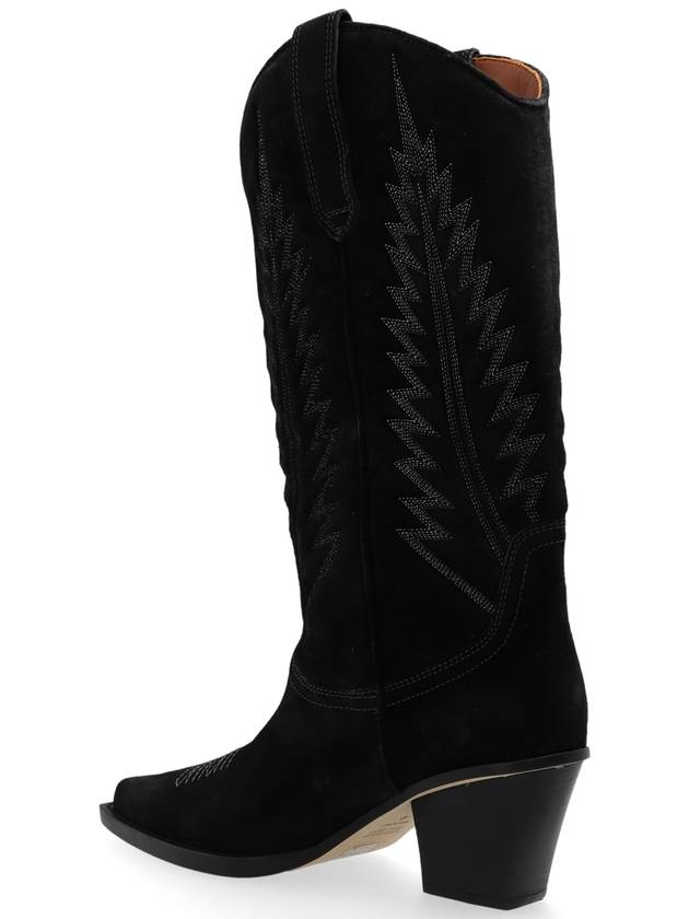 Paris Texas ‘Rosario’ Heeled Cowboy Boots, Women's, Black - PARIS TEXAS - BALAAN 5