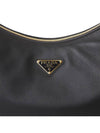 Large Leather Shoulder Bag Black - PRADA - BALAAN 6