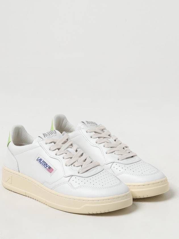 Medalist Green Tab Low Top Sneakers White - AUTRY - BALAAN 3