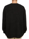 Wilder Crew Men's Knit MK004Z BLACK - ALLSAINTS - BALAAN 4