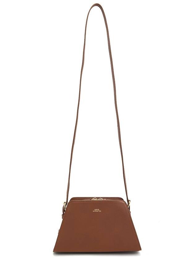 Tetra Small Shoulder Bag Brown - A.P.C. - BALAAN 8