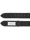 Number Patch Leather Belt Black - MAISON MARGIELA - BALAAN 4