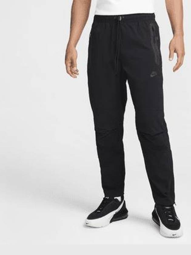 Tech Woven Track Pants Black - NIKE - BALAAN 2