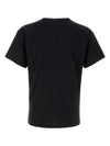 Logo Printed Short Sleeve T-Shirt Black - BALLY - BALAAN 3