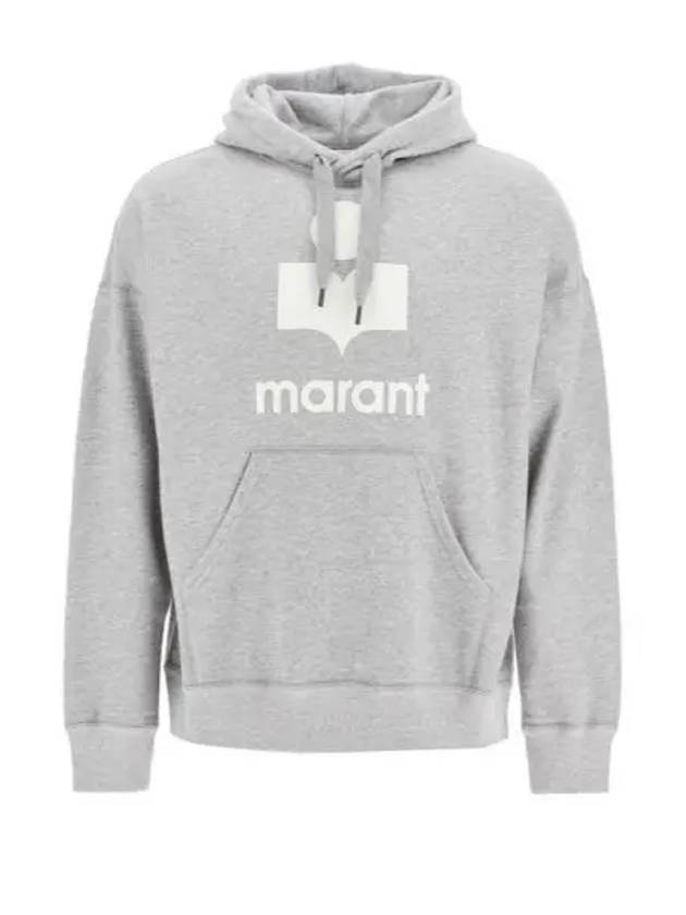 Isabel Marant Miley Drawstring Hoodie SW0027HAB1M18H GYWH - ISABEL MARANT - BALAAN 2