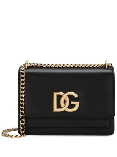 logo decorated leather cross bag BB7599AW576 - DOLCE&GABBANA - BALAAN 1