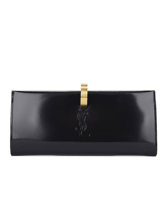 Minaudiere Clutch Black - SAINT LAURENT - BALAAN 1