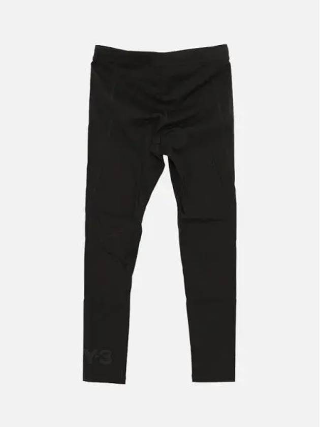 Logo Swim Tights Leggings Black - Y-3 - BALAAN 2