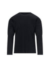 Pleated Knit Top Black - ISSEY MIYAKE - BALAAN 2