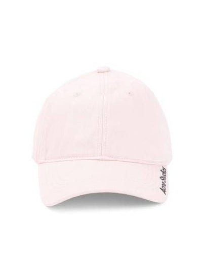 Embroidered Logo Ball Cap Pink - ACNE STUDIOS - BALAAN 2