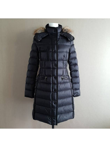 Hermifur black women's padding Hermifur - MONCLER - BALAAN 1