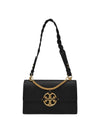 Miller Gold Chain Shoulder Bag Black - TORY BURCH - BALAAN 1