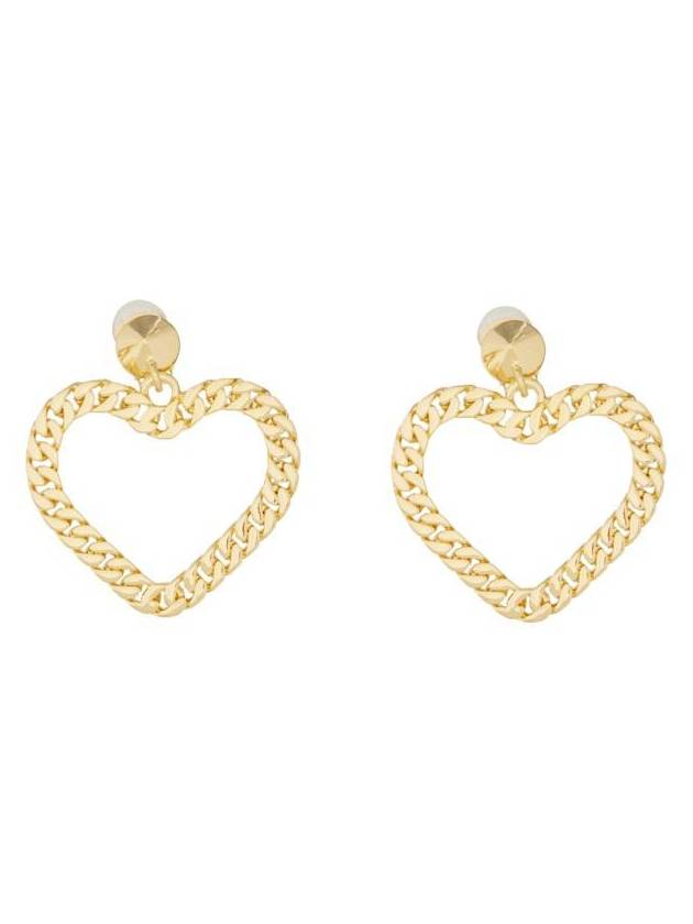 earrings 91608402 0606 GOLD - MOSCHINO - BALAAN 2