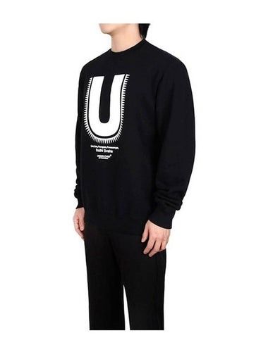 black print sweatshirt UC2B98041 BLACK - UNDERCOVER - BALAAN 1