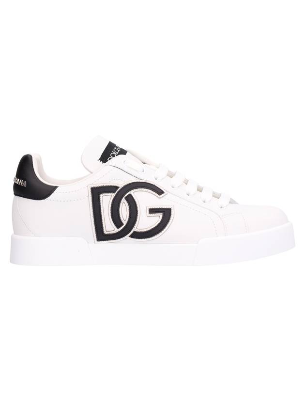 DG Logo Portofino Low Top Sneakers White - DOLCE&GABBANA - BALAAN 2