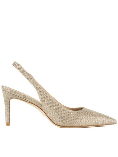 Stuart Weitzman Stuart 75 Slingback Pump Powder - STUART WEITZMAN - BALAAN 1