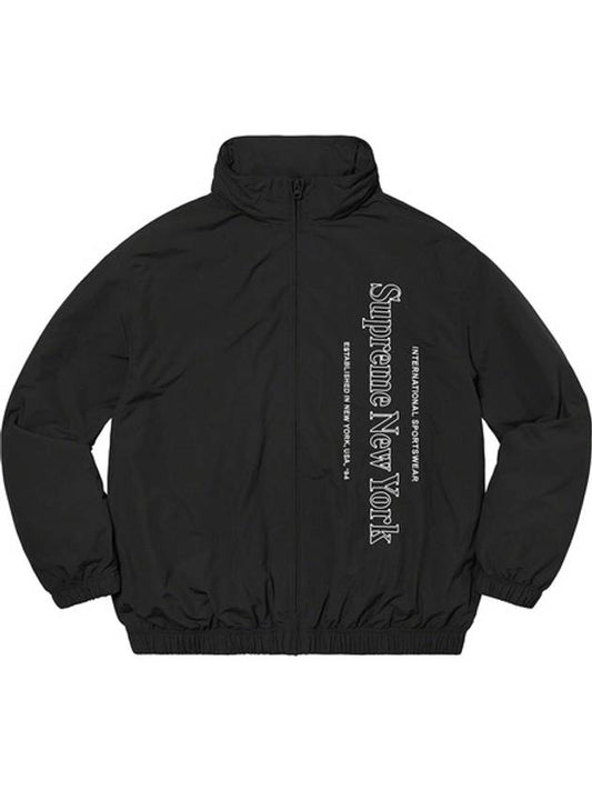 Side Logo Track Jacket Black - SUPREME - BALAAN 2